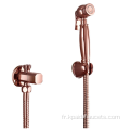 Bidet Shattaf de douche Shattaf en laiton en or rose